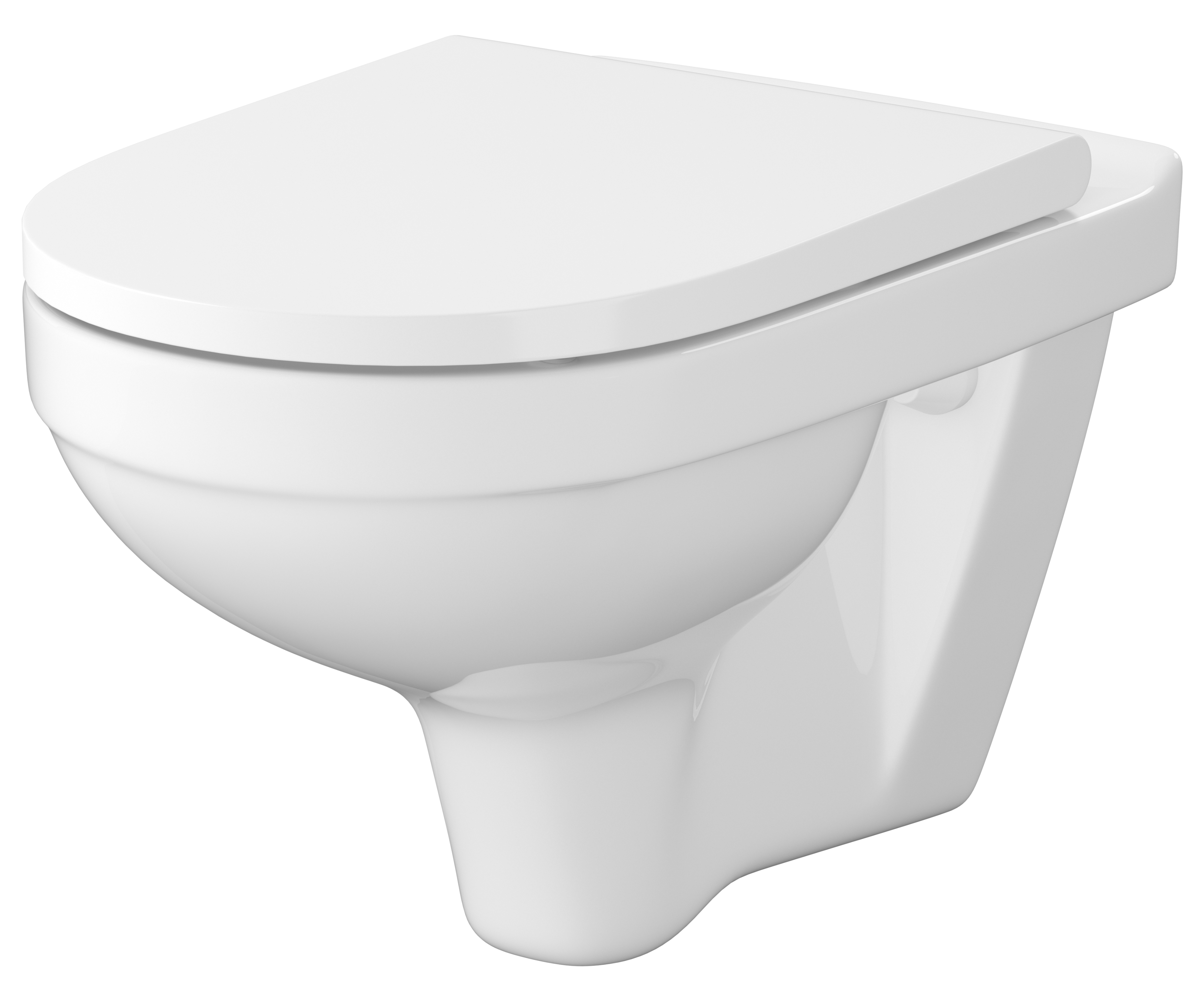 Mito Zip vas wc cu capac soft-close agăţat da alb S701-565