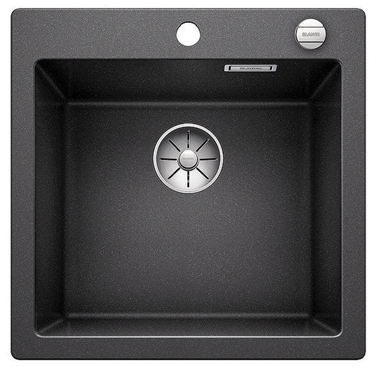 Blanco Pleon 5 chiuvetă din granit 51.5x51 cm antracit 523676