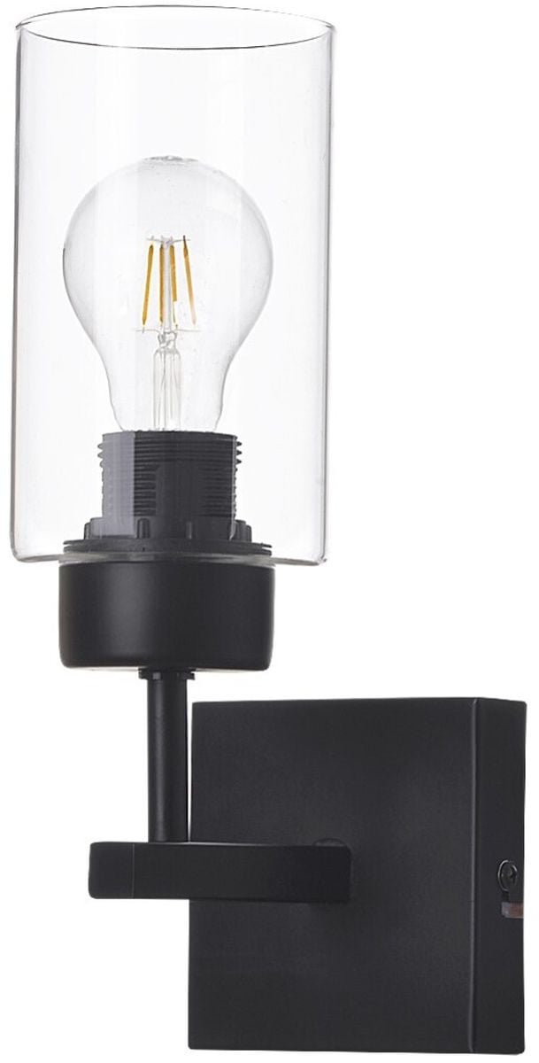 Rabalux Prudence lampă de perete 1x40 W negru-transparent 2671