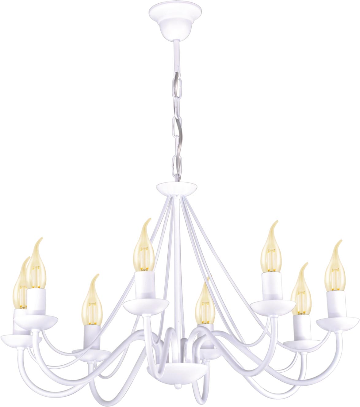 Kaja Bartez II lampă suspendată x40 W alb K-3997