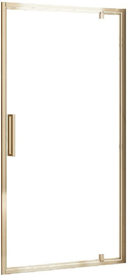 Rea Rapid Swing uși de duș 90 cm înclinabilă auriu luciu/sticlă transparentă REA-K5618