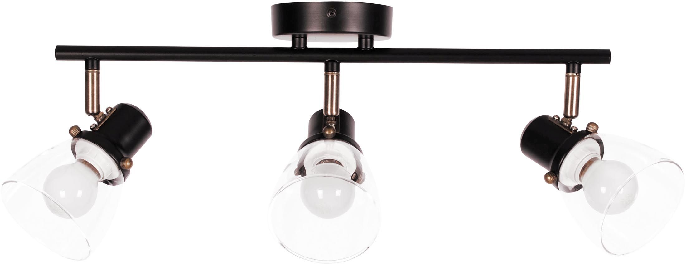 Kaja Elnis lampă de tavan 3x25 W negru K-8124