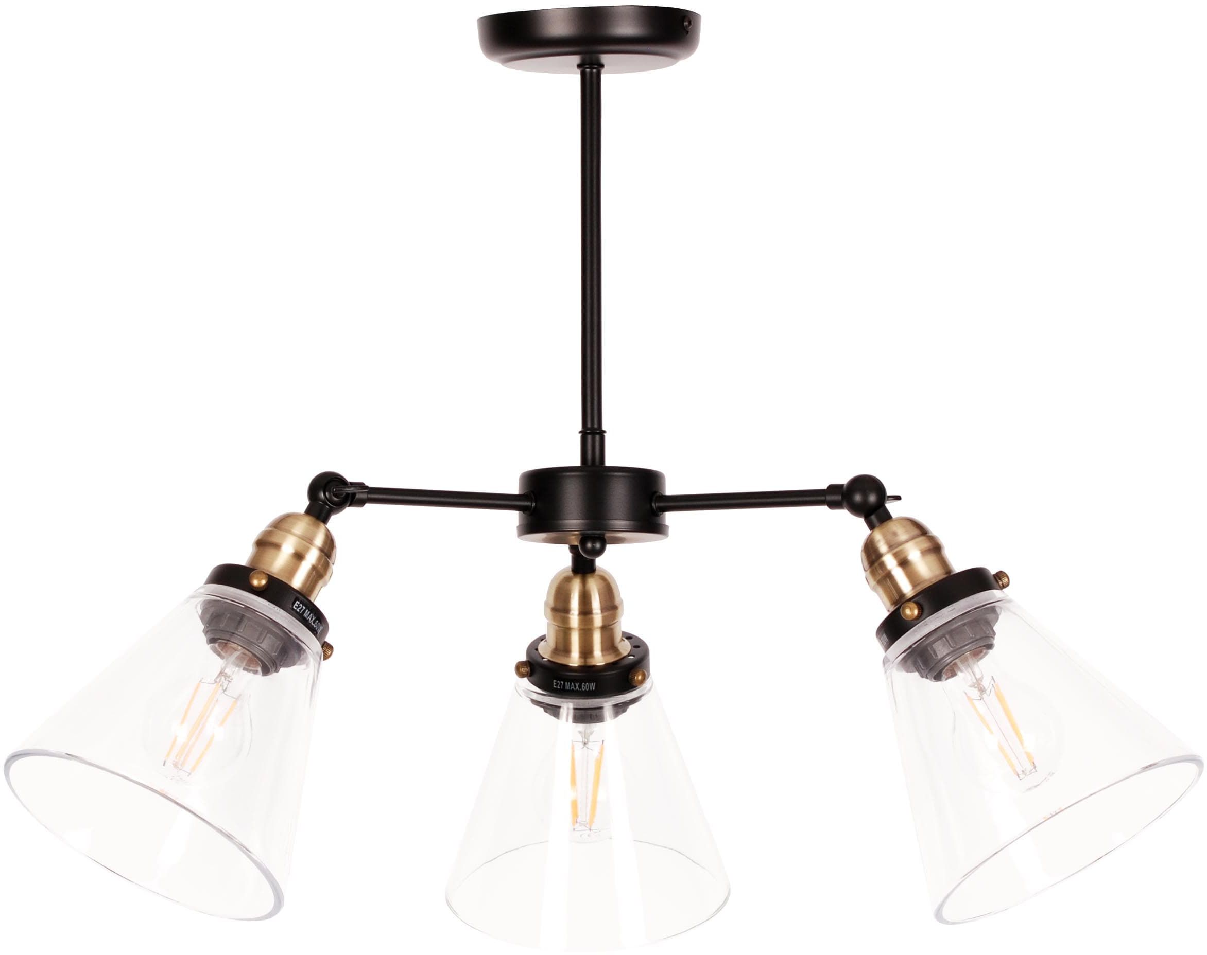Kaja Samanta lampă de tavan 3x40 W negru K-8037B-3