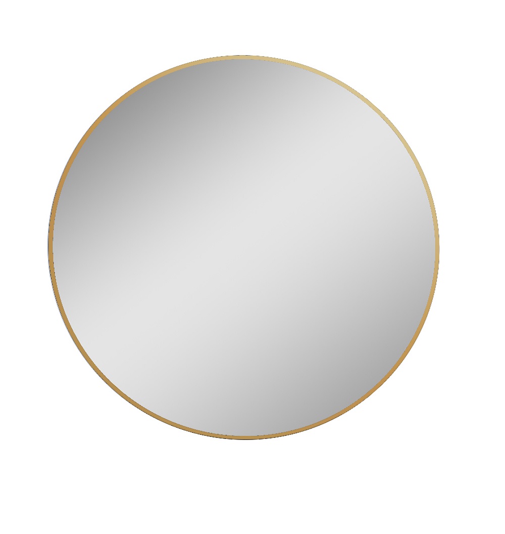 Elita Sharon Round oglindă 80x80 cm rotund cu iluminare auriu RE060802015570