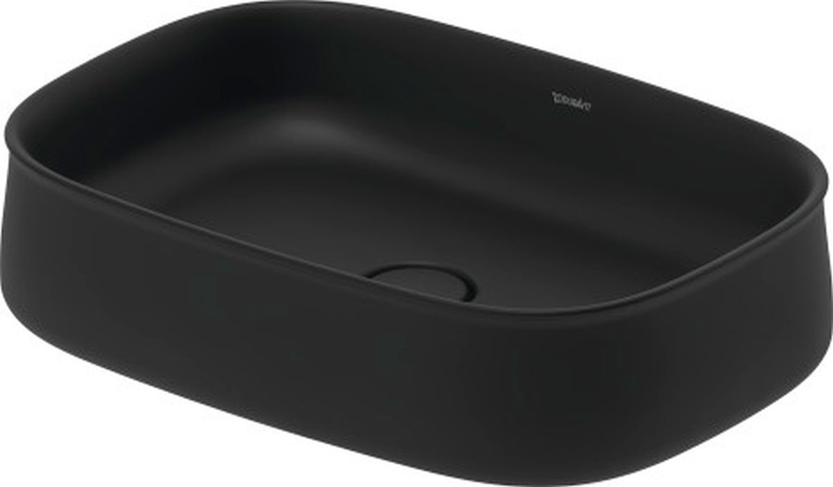 Duravit Zencha lavoar 55x39 cm oval de blat antracit 2373551379