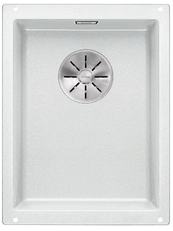 Blanco Subline 320-U chiuvetă din granit 35x46 cm alb 523408