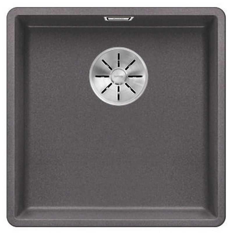 Blanco Subline 400-F chiuvetă din granit 42.7x42.7 cm gri/grafit/onix 523495