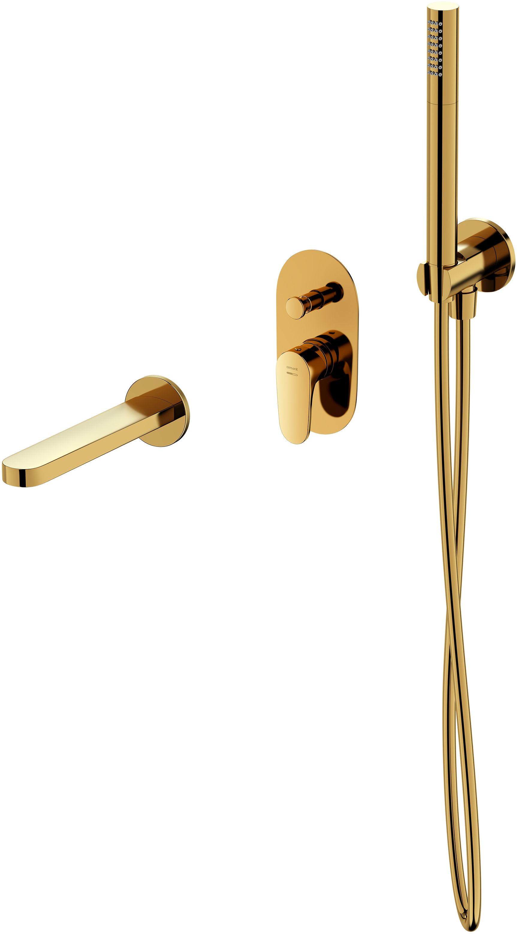 Set baterie cadă-duș Cersanit Inverto S951-285, set de duș Cersanit Inverto S951-710, S951-555