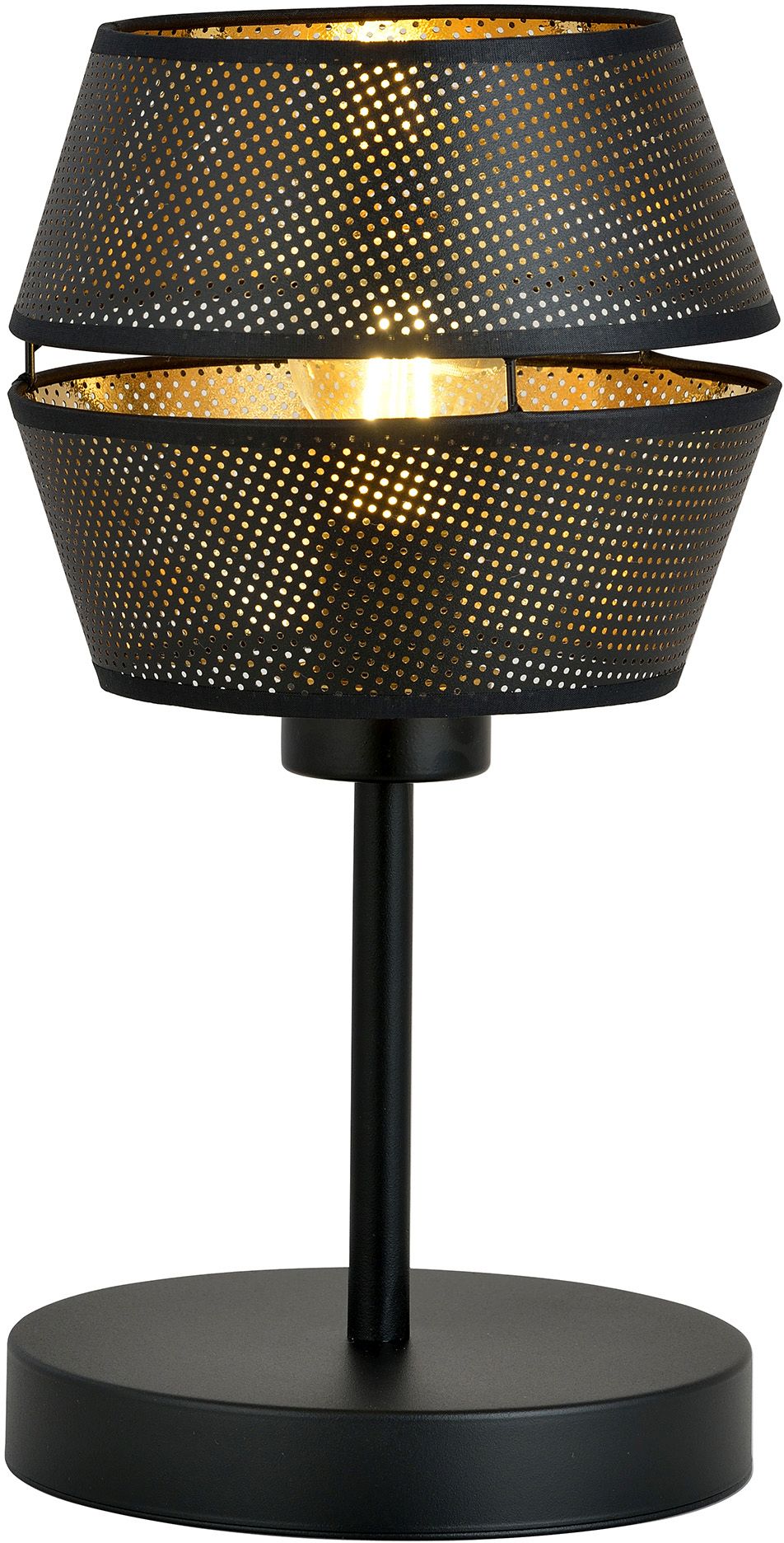 Emibig Malia veioză 1x15 W negru-auriu 1185/LN