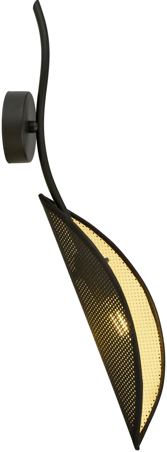Emibig Lotus lampă de perete 1x10 W negru-auriu 1106/K1