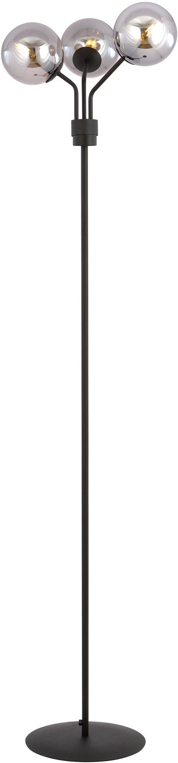 Emibig Nova lampă de podea 3x10 W negru-grafit 1140/LP3