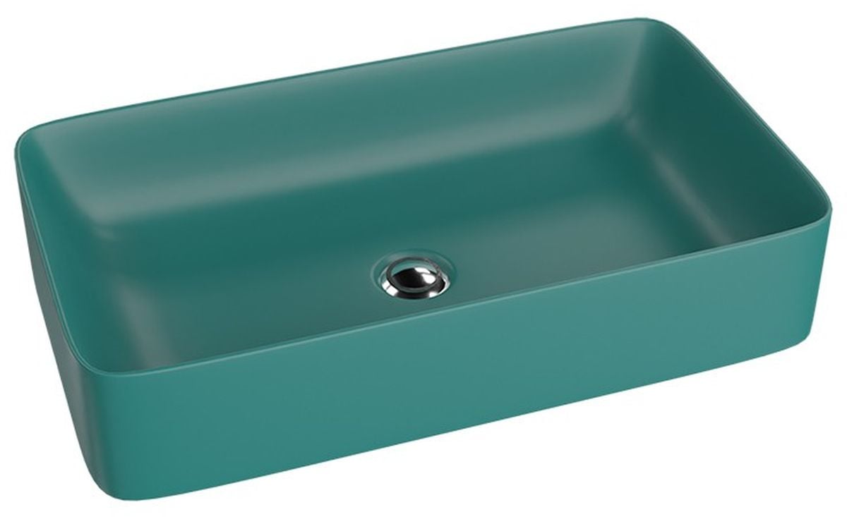LaVita Pasana lavoar 60.5x34 cm dreptunghiular de blat verde 5900378325925