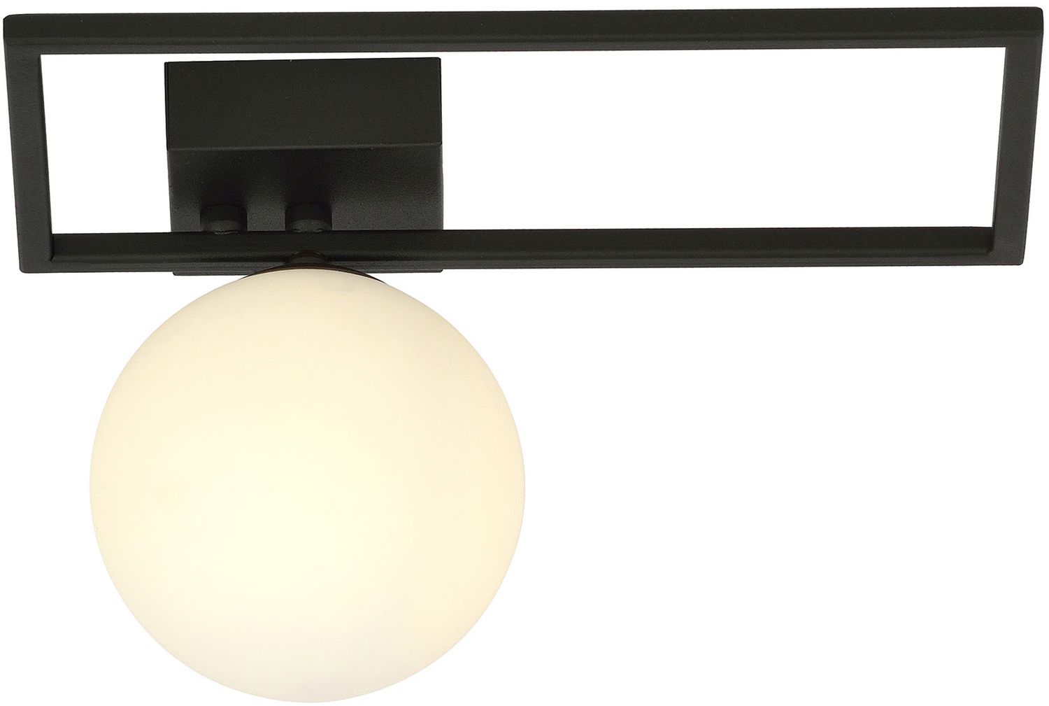 Emibig Imago lampă de tavan 1x10 W negru-opal 1130/1D