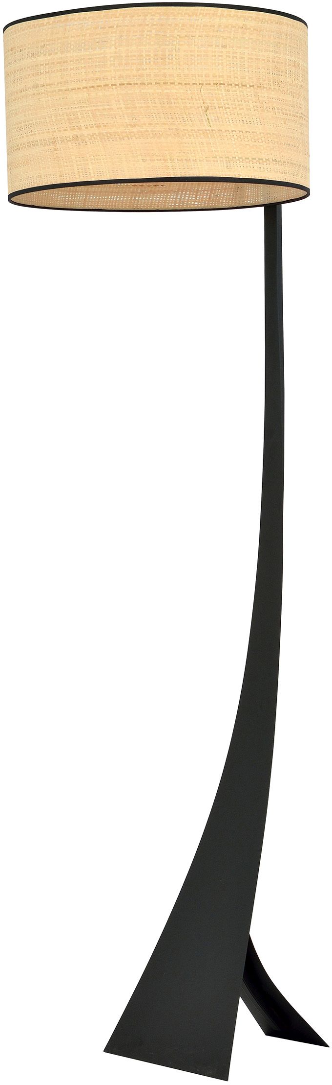 Emibig Estrella lampă de podea 1x15 W negru-bej 1157/LP1