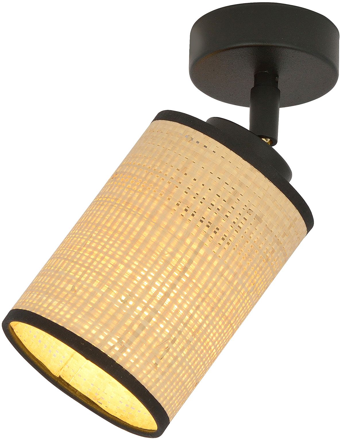 Emibig Yoga lampă de tavan 1x15 W negru-bej 1151/1