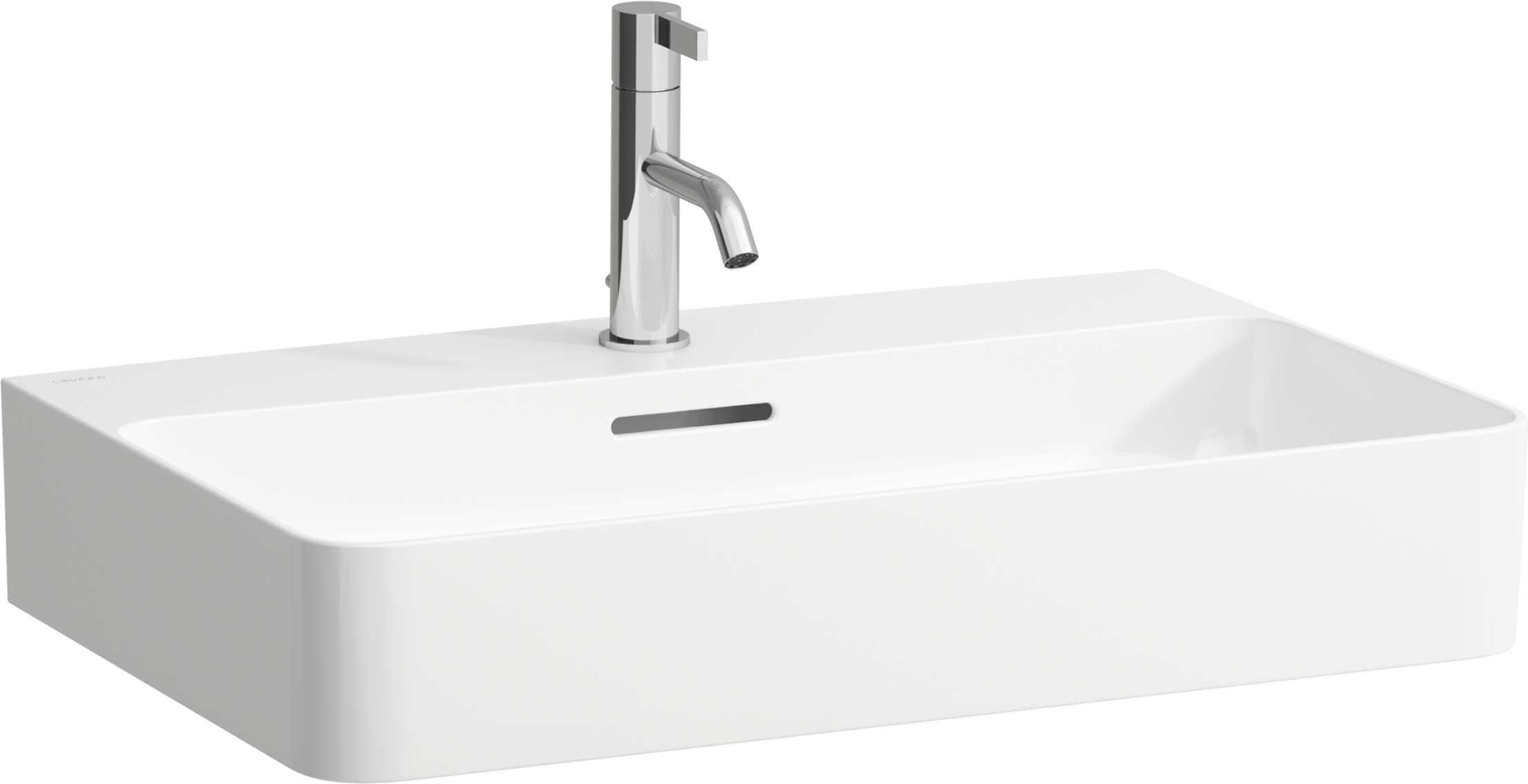 Laufen Val lavoar 65x42 cm dreptunghiular clasică-de blat alb luciu H8162840001041
