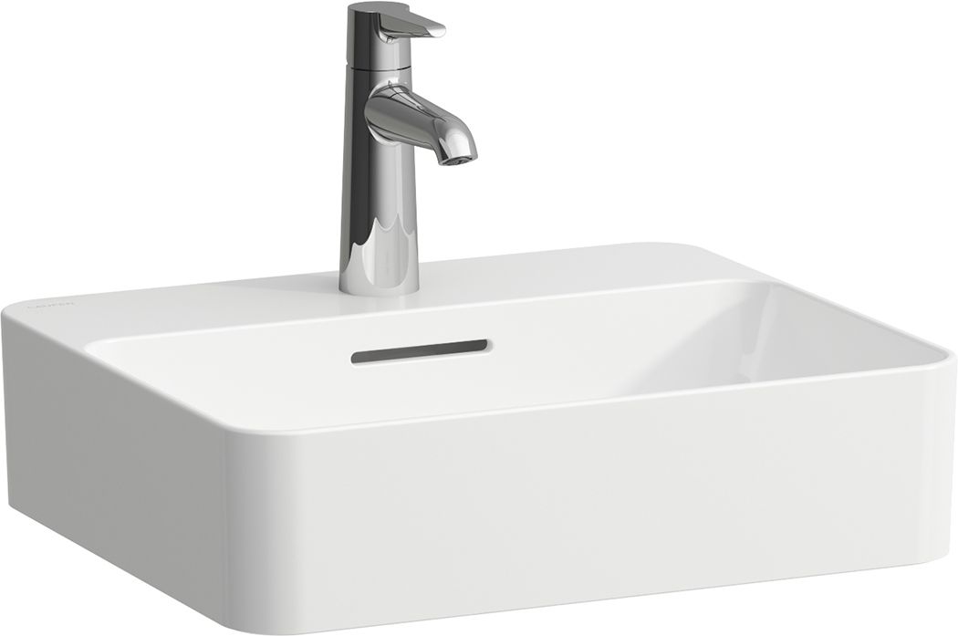 Laufen Val lavoar 45x38 cm dreptunghiular de blat alb luciu H8122804001041