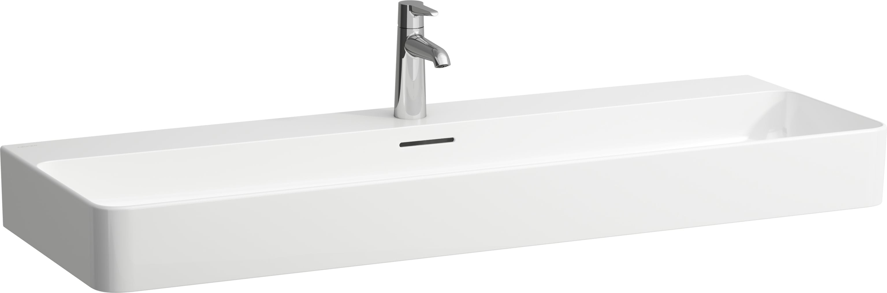 Laufen Val lavoar 120x42 cm dreptunghiular clasică alb luciu H8102894001041