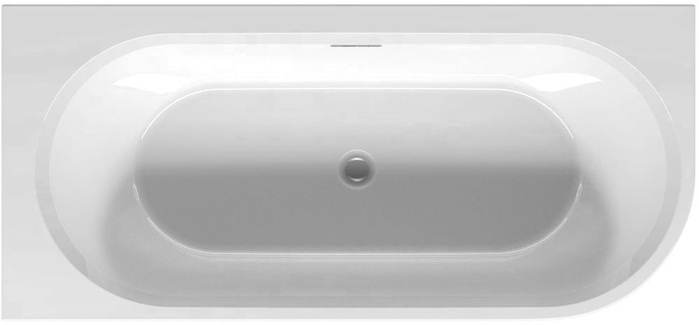 Riho Desire cadă de perete 184x84 cm ovală alb B087007005
