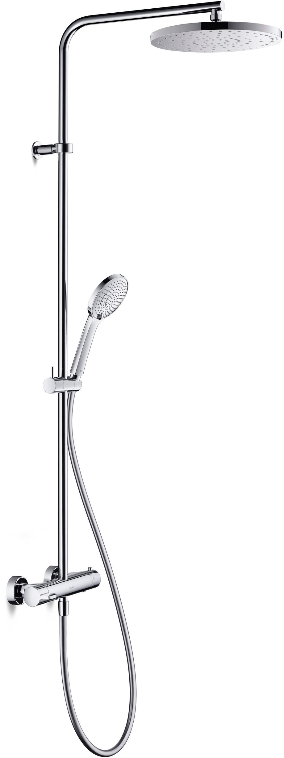 Duravit B.1 set de duș perete cu termostat da crom B14280008010