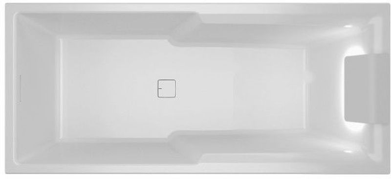 Riho Still Shower LED cada dreptunghiulară 180x80 cm alb B103003005