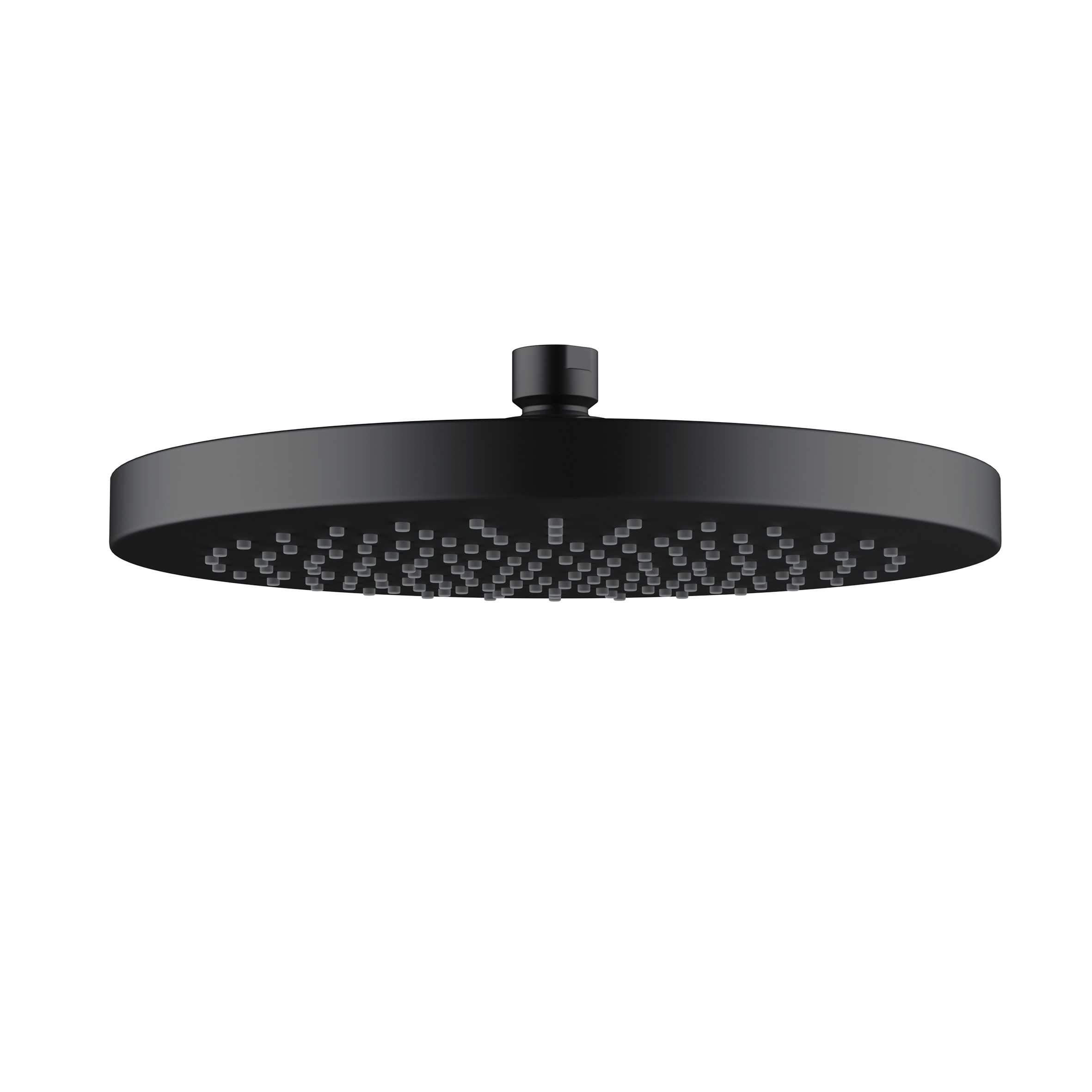 Kludi A-QA cap de duș 24.5x24.5 cm rotund negru 6651139-00