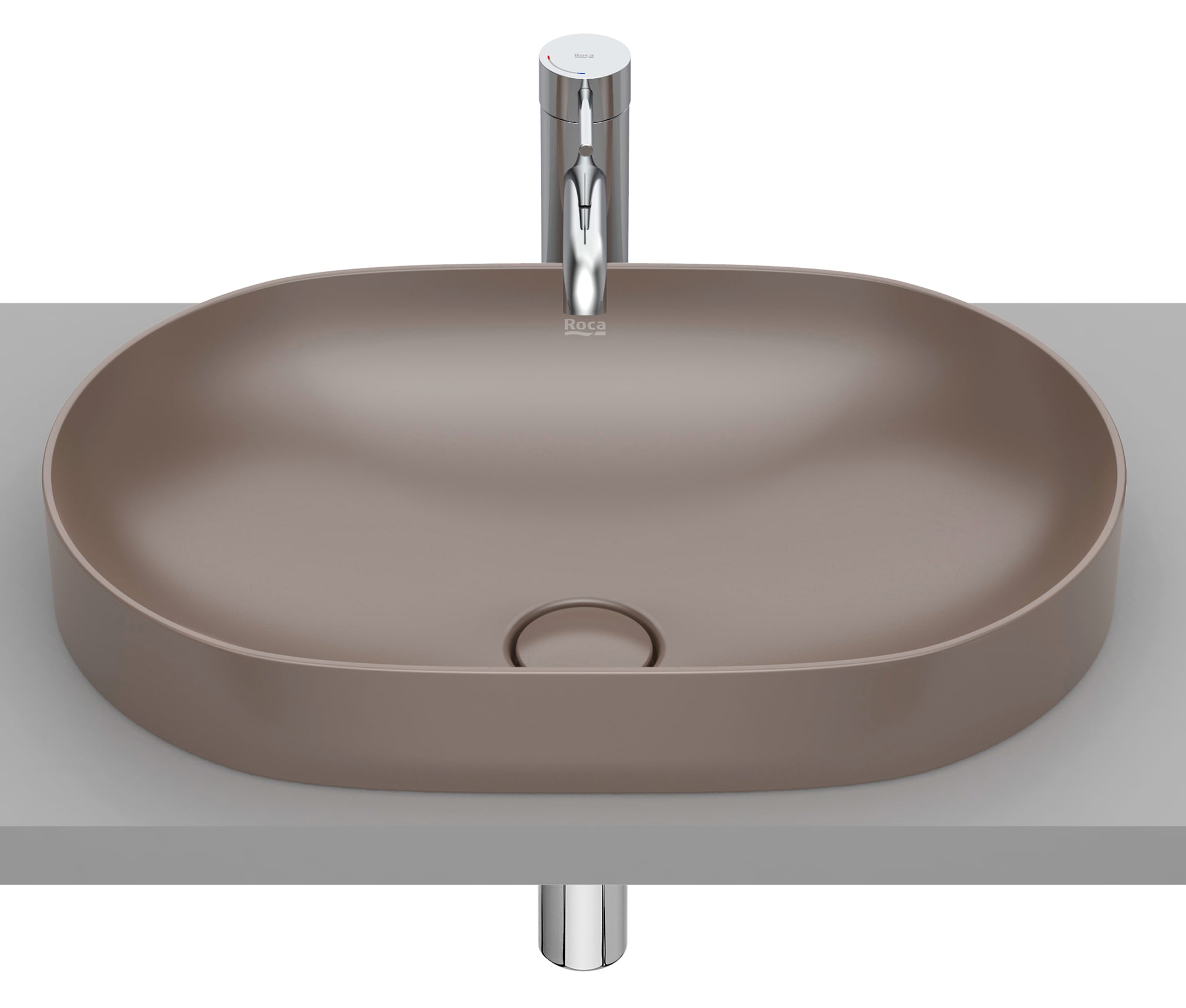 Roca Inspira lavoar 55x37 cm ovale încastrat A327527660