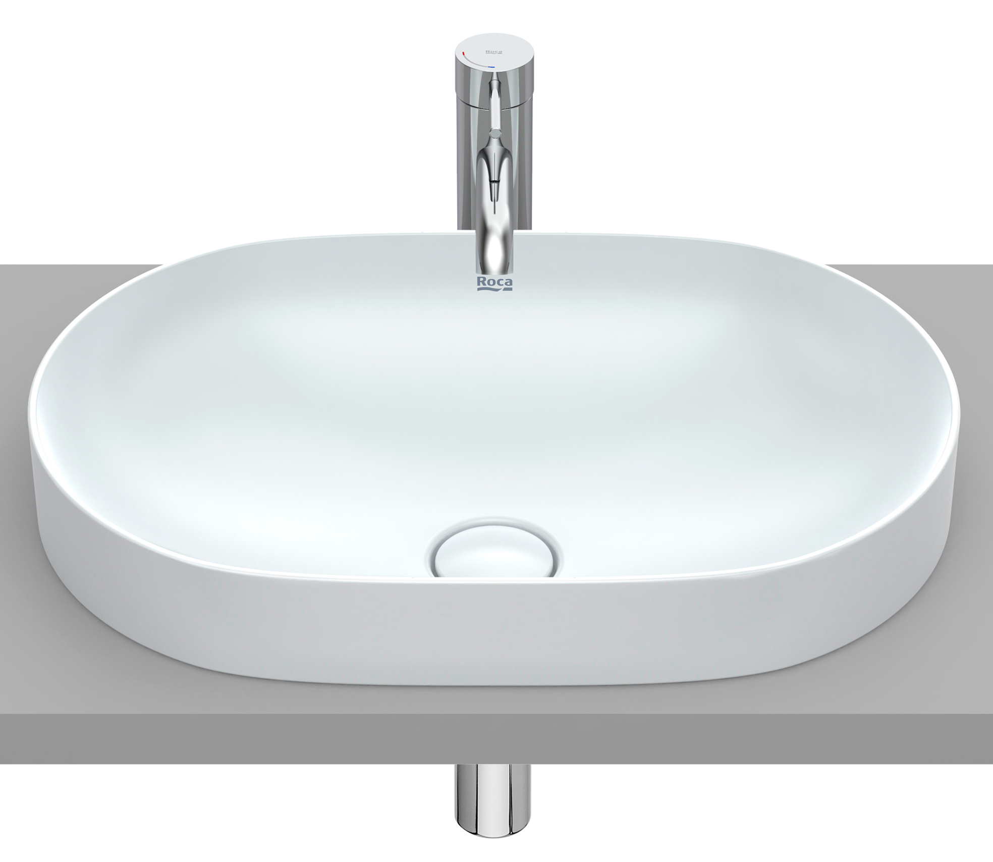 Roca Inspira lavoar 55x37 cm ovale încastrat A327527630