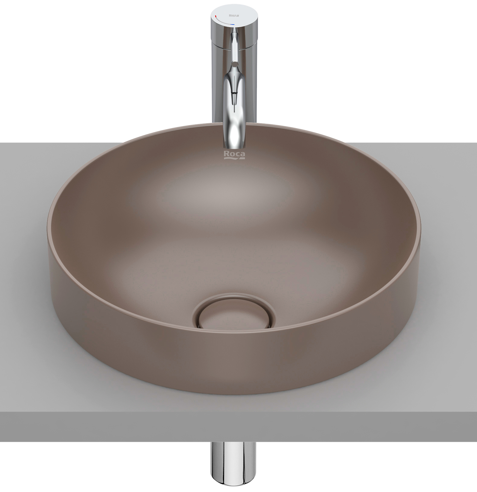 Roca Inspira lavoar 37x37 cm rotund încastrat A32752R660