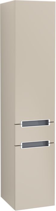 Villeroy & Boch Subway 2.0 dulap 35x37x165 cm laterala pe perete gri A70710VK