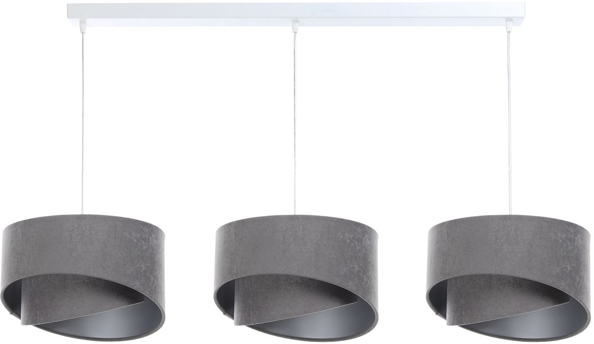 BPS Koncept Galaxy lampă suspendată 3x60 W alb-gri/frasin-argint 060-L3-013
