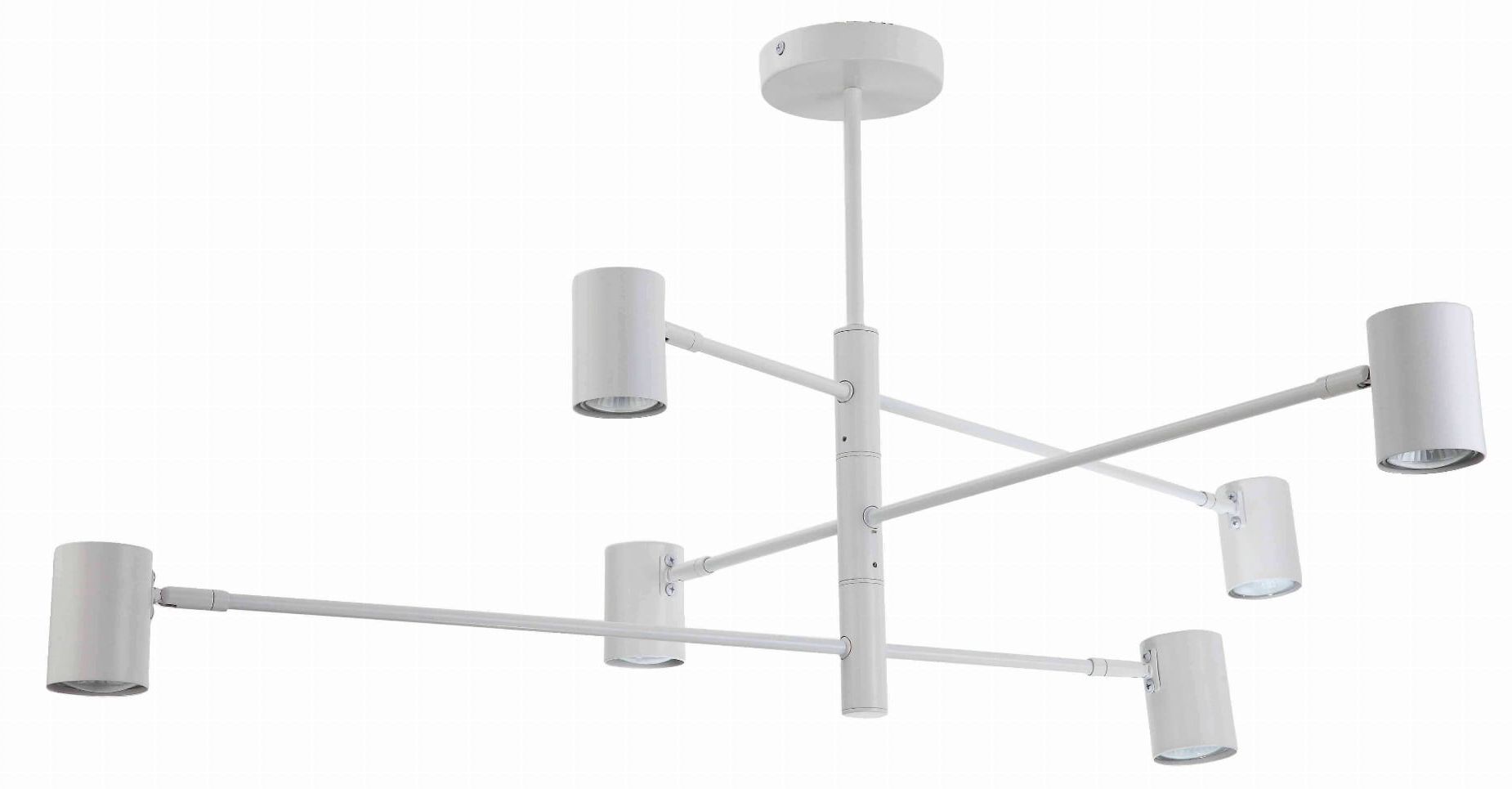 Light Prestige Snow lampă de tavan 6x50 W alb LP-731/6PWH