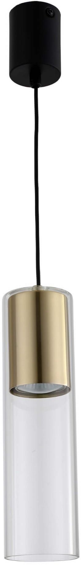 Light Prestige Manacor lampă suspendată 1x50 W transparent-auriu LP-232/1PGD