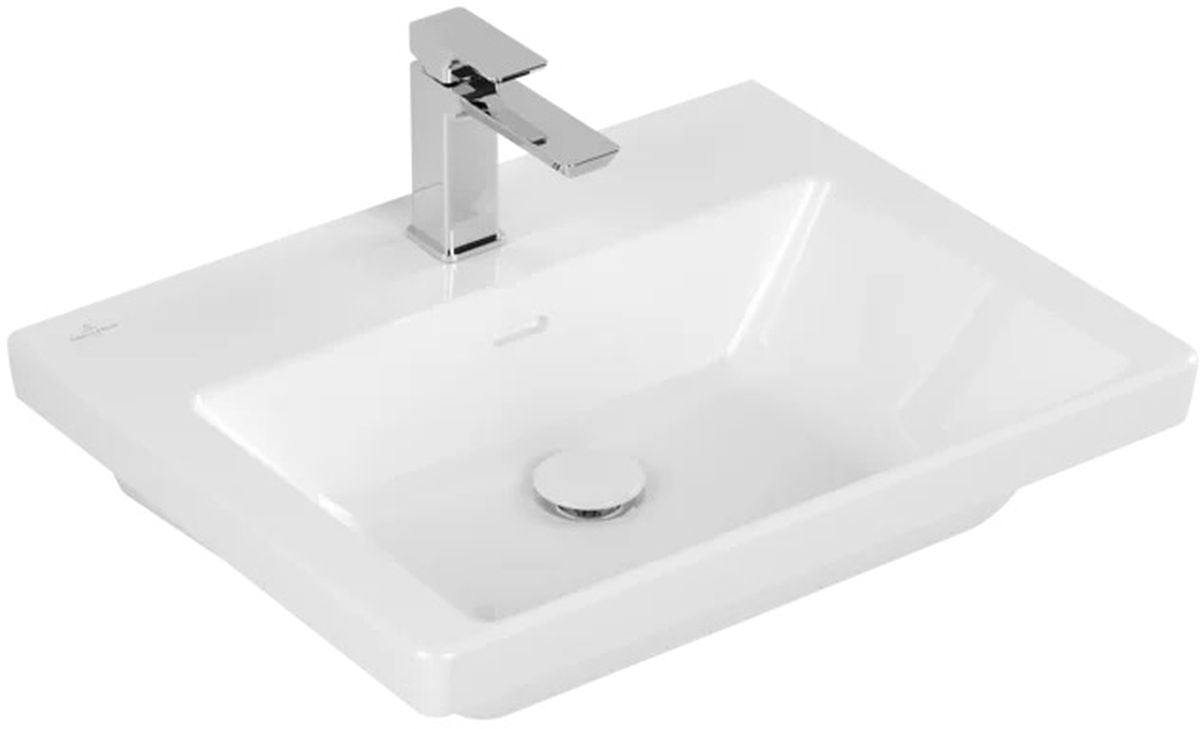 Villeroy & Boch Subway 3.0 lavoar 60x47 cm dreptunghiular mobilier alb luciu 4A706F01