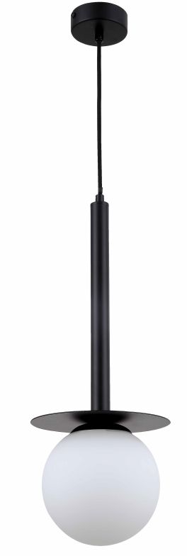 Light Prestige Roma lampă suspendată 1x40 W alb-negru LP-1345/1PBK