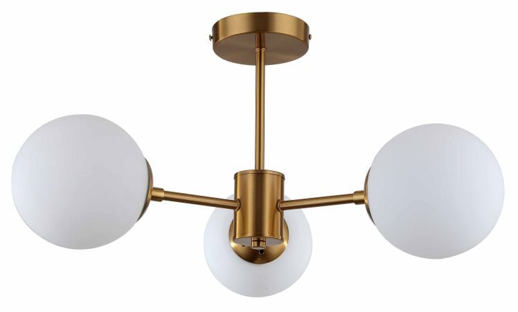 Light Prestige Roma lampă de tavan 3x40 W alb LP-1345/3PGD