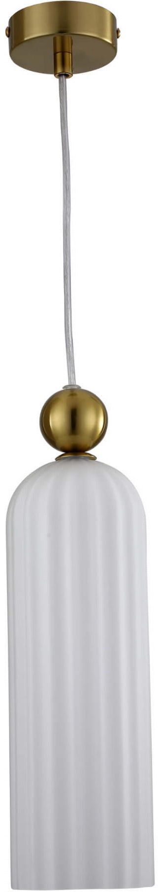 Light Prestige Piega lampă suspendată 1x40 W alb-auriu LP-939/1PWHITE
