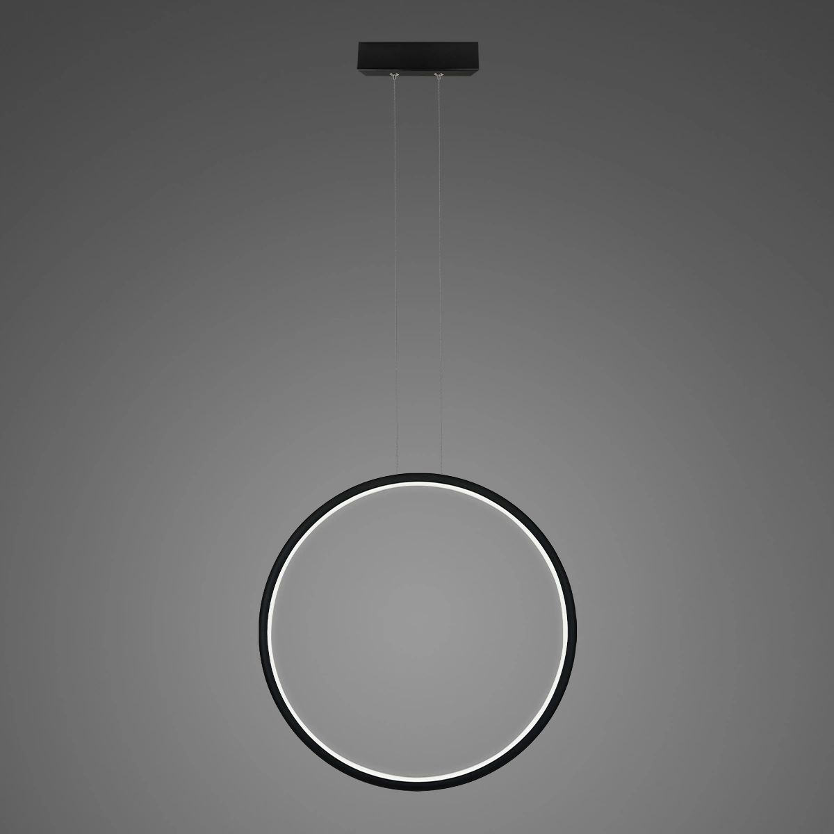 Altavola Design Ledowe Okręgi lampă suspendată 1x32 W negru LA073/X_60_in_3k_32W_black