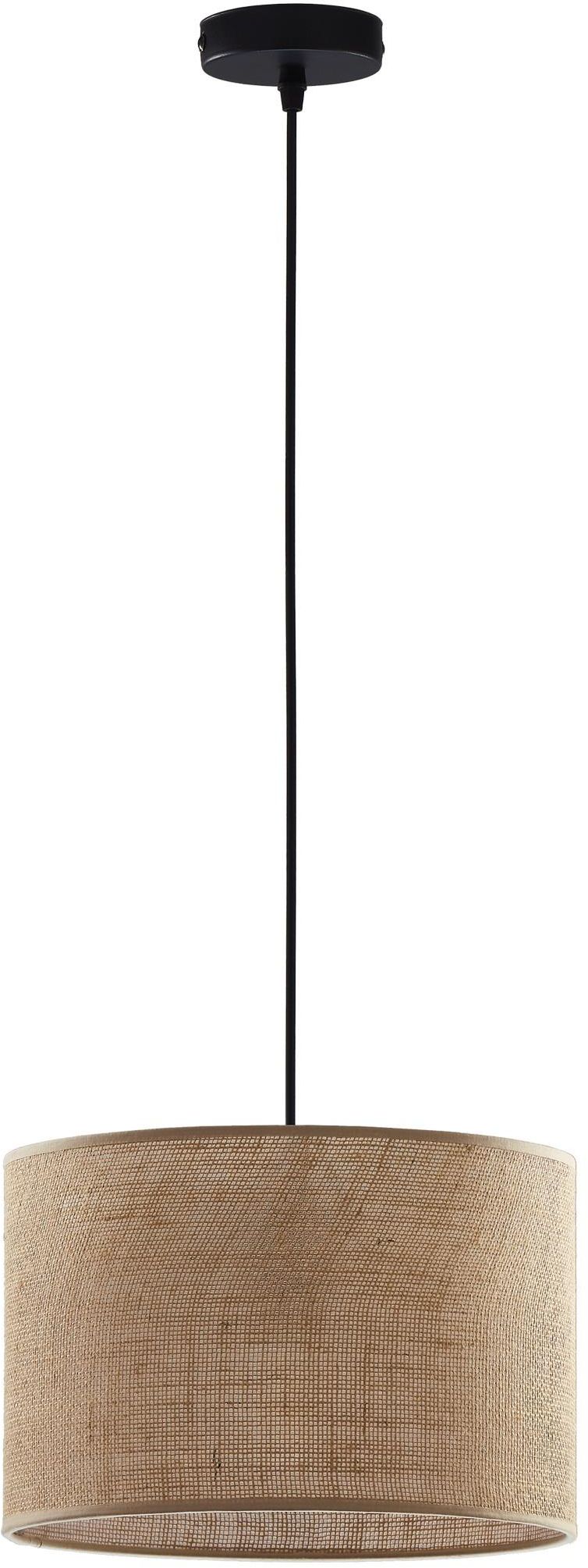 TK Lighting Juta lampă suspendată 1x15 W maro 6580