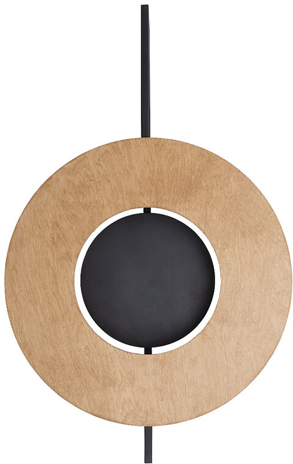 Nowodvorski Lighting Sunset Natural A plafonier 2x8 W negru-lemn 10576