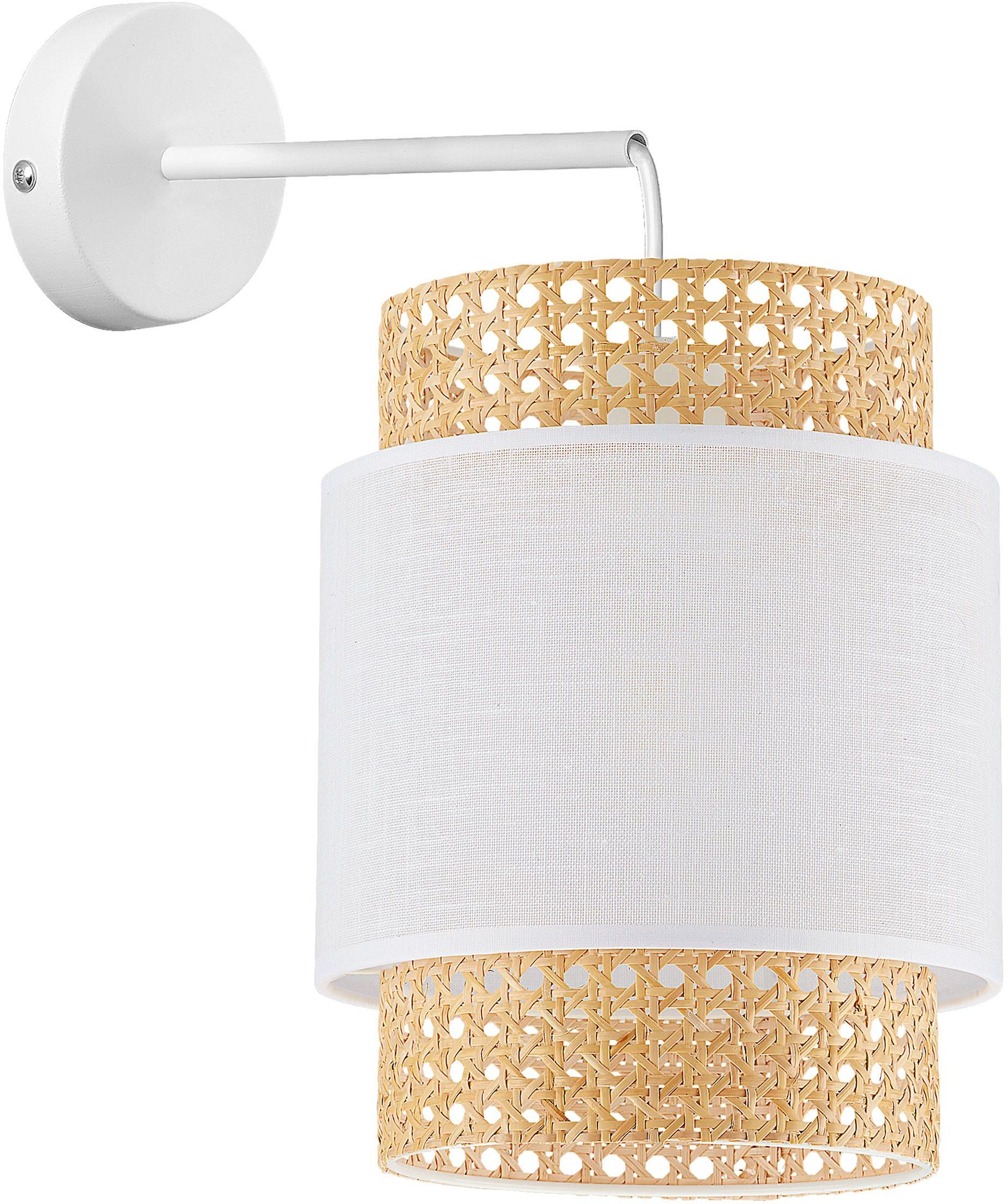 TK Lighting Boho White lampă de perete 1x15 W alb-bej 6538