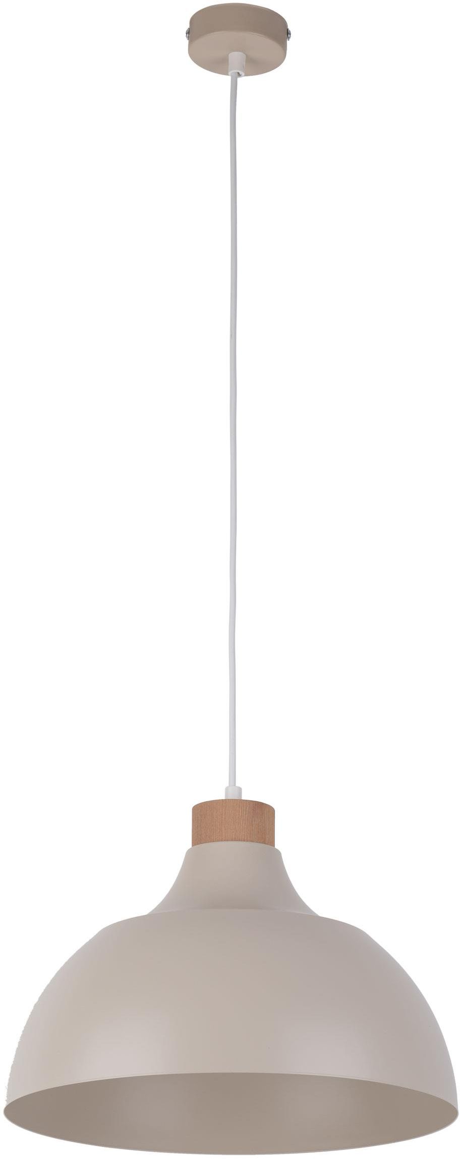 TK Lighting Cap lampă suspendată 1x15 W lemn-bej 5664