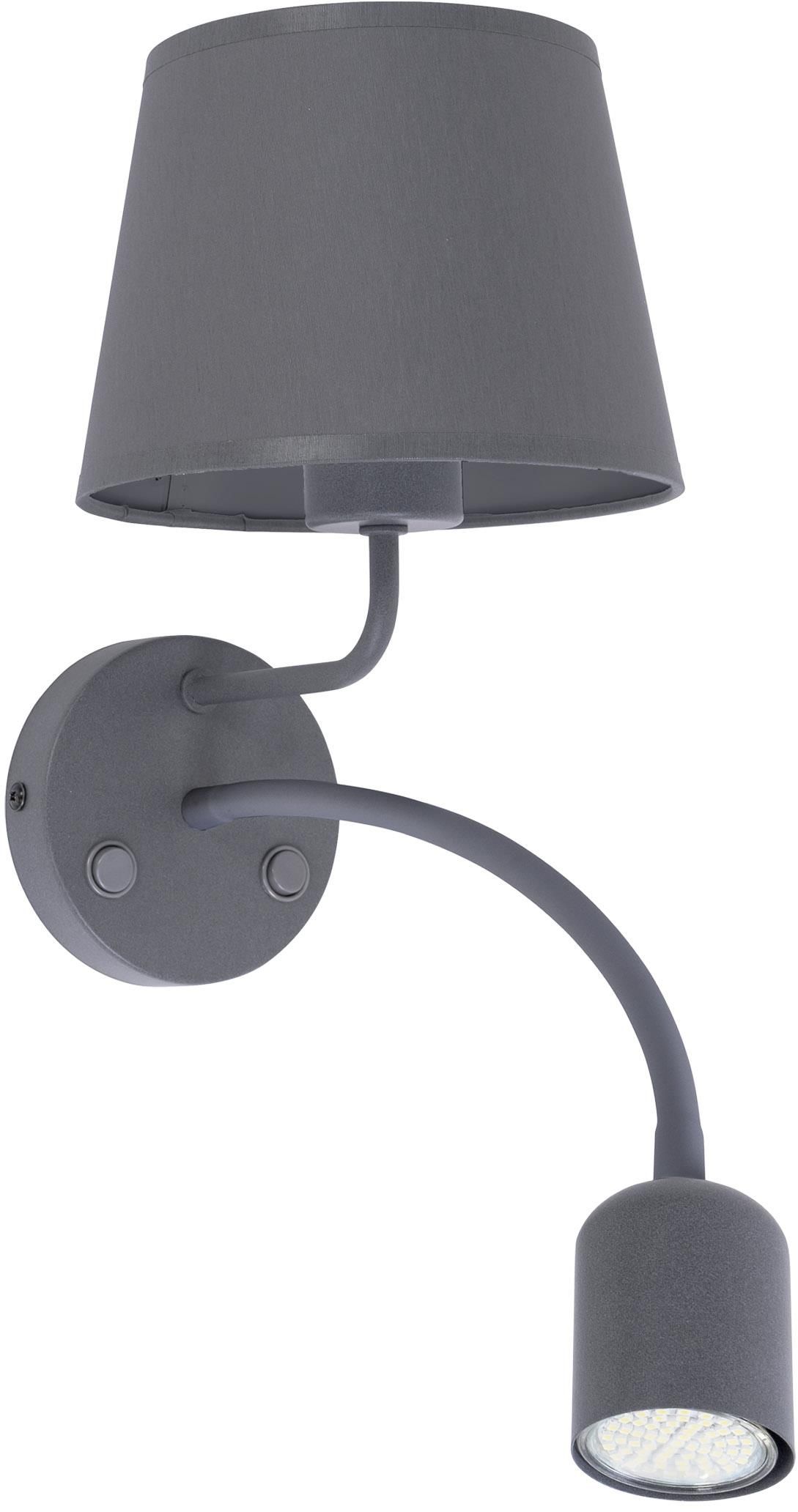 TK Lighting Maja lampă de perete 2x W gri 2536