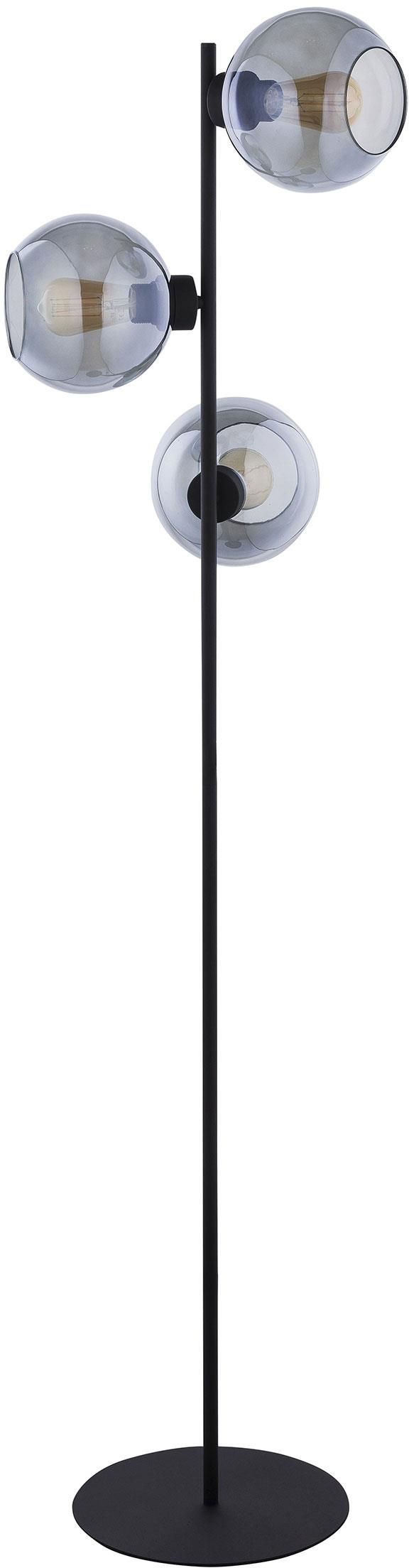 TK Lighting Cubus lampă de podea 3x15 W negru-grafit 5239