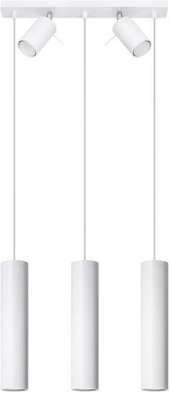 Sollux Lighting Ring lampă suspendată 5x40 W alb SL.1098