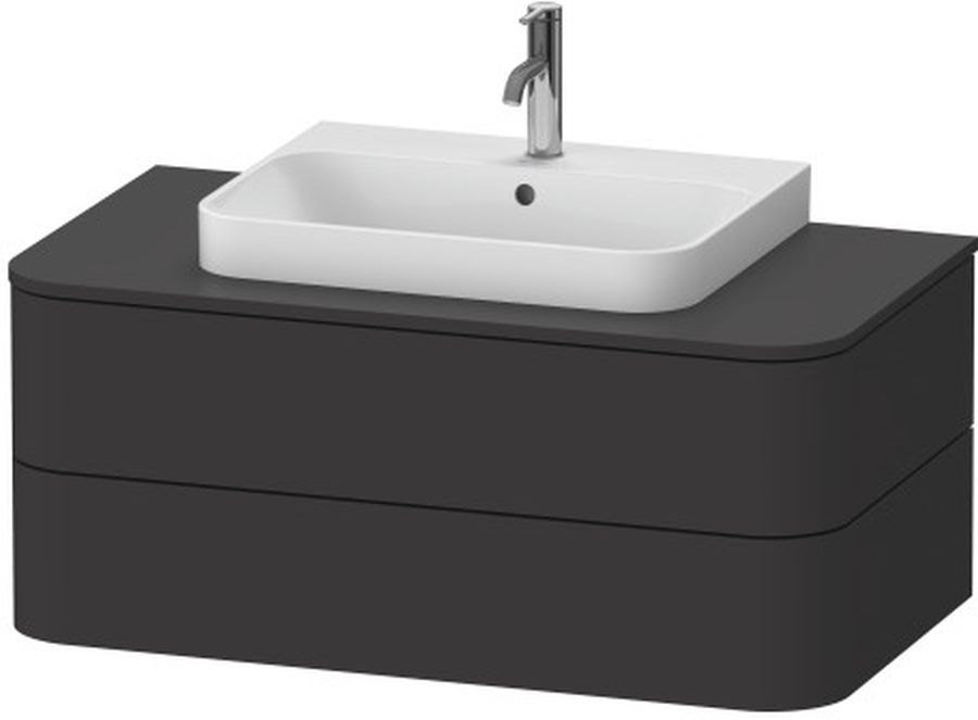 Duravit Happy D.2 dulap 100x55x40.8 cm sub chiuveta pe perete grafit HP496108080