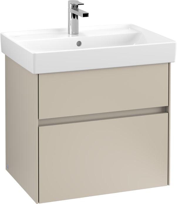 Villeroy & Boch Collaro dulap 60.4x44.4x54.6 cm sub chiuveta pe perete gri C00900VK