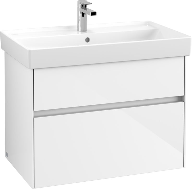 Villeroy & Boch Collaro dulap 75.4x44.4x54.6 cm sub chiuveta pe perete alb C01000DH