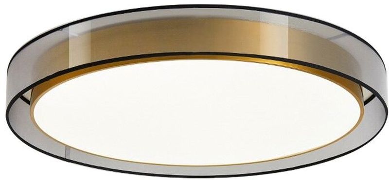 Abigali Modern plafon 1x60 W alb-auriu MDG60NW