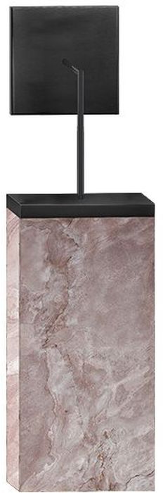 Abigali Marble Stone lampă de perete 1x7 W negru-maro MWLS-6617-606R